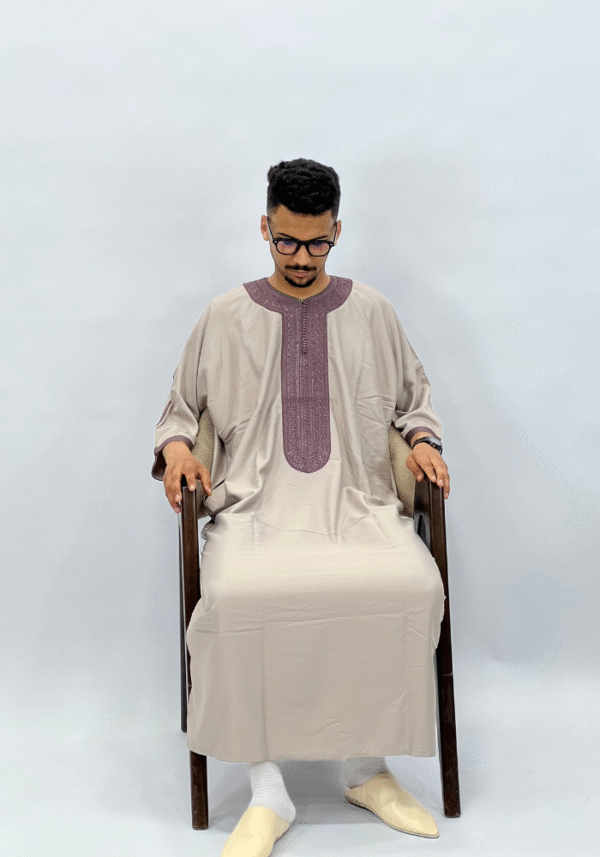 ⁦1 كندورة رجالية أنيقة⁩ - الصورة ⁦4⁩